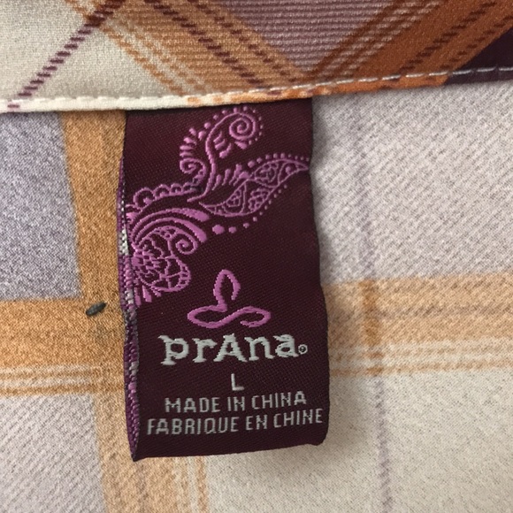 PRANA Flint Maxi Top argyle tartan - Picture 5 of 6